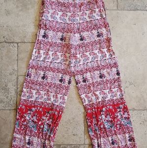 Xhilaration boho high waist flare pants